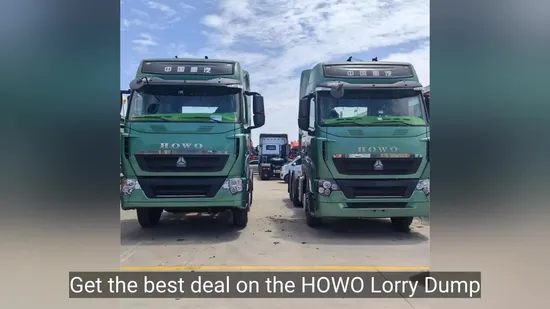 Best Value HOWO Commercial Tip Lorry Dump Truck in China