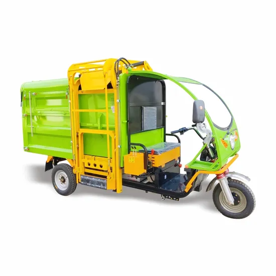 High Power Endurance Automatic Small Dump Garbage Truck with Electric