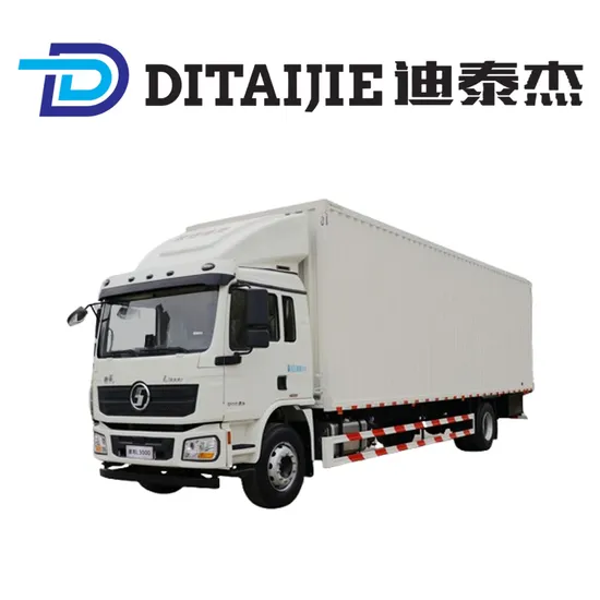 40 Cbm Box Truck Shacman L3000 Lorry Truck 4X2 Shacman Cargo Delivery Van Truck Sx1185