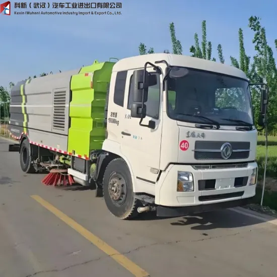 Dongfeng Brand New Condition Agent Price Euro 3 4X2 LHD/Rhd 8cbm Road Sweeper Sweep Truck Street Sweeper Truck for Sale