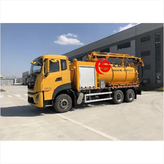 High Efficiency Dongfeng 6X4 Sewage Suction Truck for Urban Sewage Cleaning