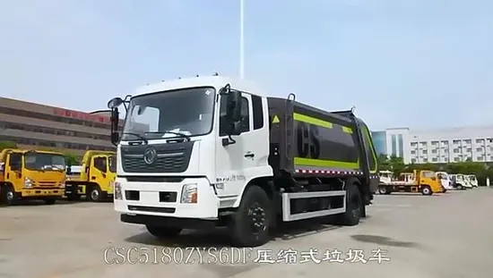 Dongfeng 6X4 18cbm Heavy Duty Garbage Compactor Vehicle Trash Truck