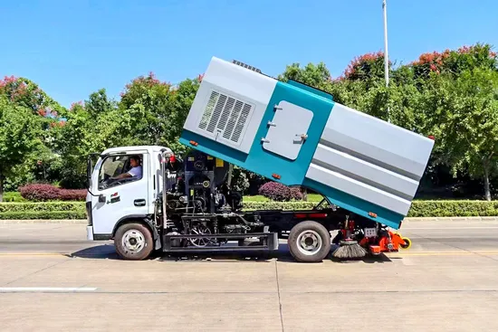 Jmc Shakman Shacman Sino Isu Zu HOWO JAC Foton Road Sweeper 4m3 Street Sweeper Washing and Sweeping Truck for Washer Clean