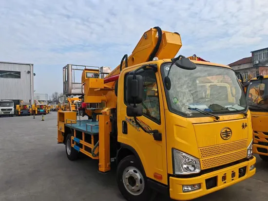 Bestseller FAW 4X2 Boom Lift Truck Aerial Work Platform Truck 