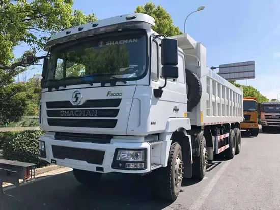 Brand New Shacman 8X4 12 Tires 380HP Dump Truck for Sale 