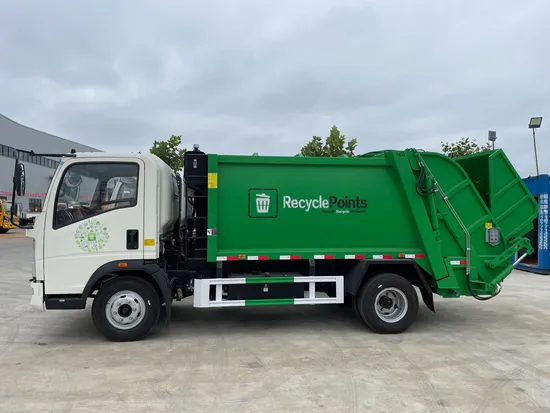 10m3 4X2 Garbage Compactor Truck Compression Waste Collection Transport Vehicle 
