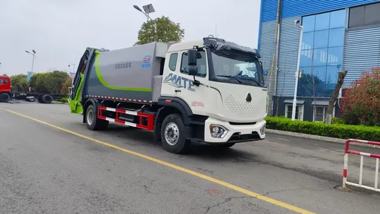 HOWO 4X2 Garbage Compactor Trucks 12m3 Garbage Truck for Sale 