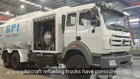 12000 Liter Aircraft Tanker Jet Fuel Refueling Tank Truck 