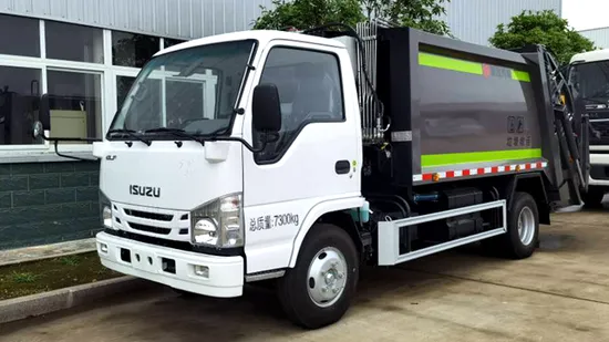 Compact 6cbm Electric Garbage Truck for Efficient Waste Collection 