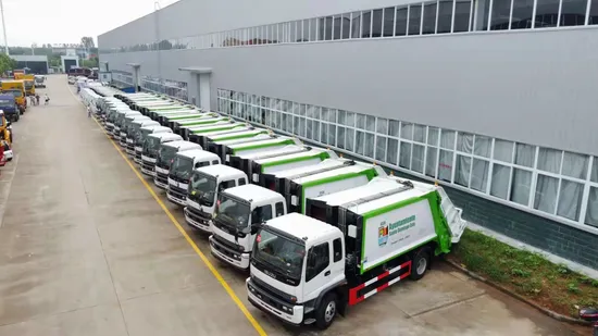 Sinotruk HOWO 4X2 6cbm 8cbm Waste Management Vehicle Compactor Garbage Truck 
